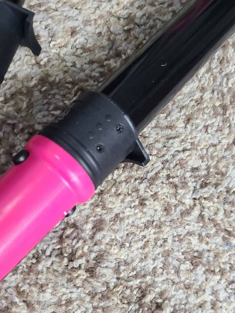 LUV 5P Interchangeable Curling Wand Set - Hot Pink